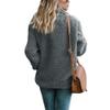 HINDOLA Women's Winter Casual Warm Faux Fur Thick Jacket Coats Lapel Button Parka Outwear Overcoat with Pockets view 2