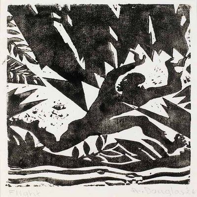 Aaron Douglas : Flight : 1926 : Archival Quality Art Print