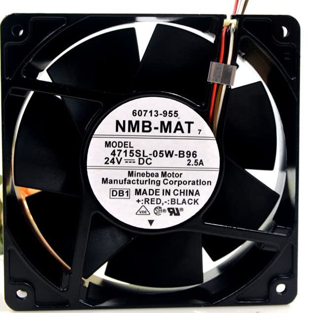 4715SL-05W-B96 Fan for 24V 2.5A 12038 12CM Inverter Cooling Fan