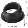 WFL Speaker Enclosure with mounting Flange 6.5" Designed for 6 1/2" Speakers. view 2