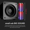 Audioengine A5 Black 150W Wireless Turntable Speakers and 210W S6 Subwoofer with Remote view 4