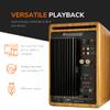 Audioengine A5 Bamboo Powered Bookshelf Speakers and S6 Subwoofer Bundle with Remote view 4