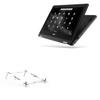 BoxWave Stand and Mount Compatible with Acer Chromebook Spin 311 (R722T) - Pocket Aluminum Stand 3-in-1, Portable Multi Angle Viewing Riser - Metallic Silver view 1