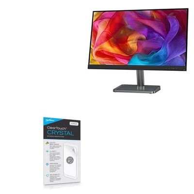 BoxWave Screen Protector Compatible with Lenovo L24i-30 - ClearTouch Crystal (2-Pack), HD Film Skin - Shields from Scratches