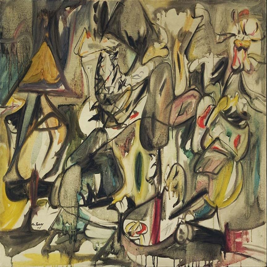 Arshile Gorky : The Leaf of the Artichoke is an Owl : Archival Quality Art Print