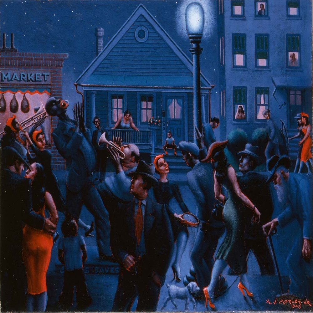 Archibald Motley : Gettin Religion : 1948 : Archival Quality Art Print