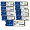 Timetec 256GBx10 (10 Pack) SSD 3D NAND TLC SATA III 6Gb/s M.2 2280 NGFF 128TBW Read Speed Up to 550MB/s SLC Cache Performance Boost Internal Solid State Drive for PC Computer Laptop and Desktop view 1