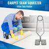 Zimpty ZY361 180 Carpet Seam Squeezer, Carpet Pincher, Carpet Fitter Join Holder Seam Lock (Pack of 2) view 2