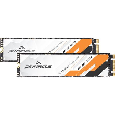Timetec 512GBx2 (2 Pack) SSD 3D NAND SATA III 6Gb/s M.2 2280 NGFF Read Speed Up to 550MB/s SLC Cache Performance Boost Internal Solid State Drive for PC Computer Laptop and Desktop (Pinnacle)