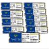 Timetec 128GBx10 (10 Pack) SSD 3D NAND TLC SATA III 6Gb/s M.2 2280 NGFF 64TBW Read Speed Up to 530MB/s SLC Cache Performance Boost Internal Solid State Drive for PC Computer Laptop and Desktop view 1