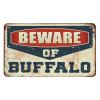 Mouse Pad with Funny Sayings Beware of Buffalo Mouse Pad Sarcastic Mouse Pad Crazy Mouse Pad (Size : 36X60CM) view 1