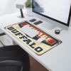 Mouse Pad with Funny Sayings Beware of Buffalo Mouse Pad Sarcastic Mouse Pad Crazy Mouse Pad (Size : 36X60CM) view 3
