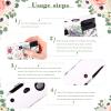 10 Pack Disposable Camera for Wedding Bulk, 34mm Single Use Camera Bulk with Flash White and Black Film for Gathering Wedding Travel view 4