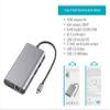 pickyegg.com 8 in 1 USB Type C Hub with Gigabit Ethernet 4K HDMI VGA USB 3.0 USB 2.0 PD100W SD view 2
