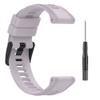 Senter 22mm Soft Rubber Without Quick Release Replacement Band for Garmin Forerunner 955/Forerunner 945/Forerunner 935 Smart Watch(Black Buckle) view 3