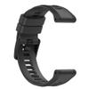 Senter 22mm Soft Rubber Without Quick Release Replacement Band for Garmin Forerunner 955/Forerunner 945/Forerunner 935 Smart Watch(Black Buckle) view 4