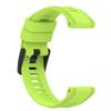 Senter 22mm Soft Rubber Without Quick Release Replacement Band for Garmin Forerunner 955/Forerunner 945/Forerunner 935 Smart Watch(Black Buckle) view 4