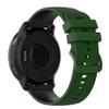 Senter 22mm Soft Rubber Small Plaid Replacement Band for Garmin vivoactive 4/Forerunner 255 Smart Watch view 2