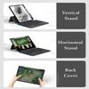 KMXDD Magnetic Keyboard Case Compatible with iPad 6th 5th Generation Air 2 Pro 9.7 inch Clear Case Touchpad Keyboard Portrait Mode Detachable Keyboard,DarkGreen view 3