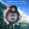 Seafrogs 328FT/100M Underwater Photography Strobe Diving Flash Light with Optical Fiber Cable for Sony Olympus Nikon Canon Fujifilm Dive Camera Housing Case (ST-100 Pro) view 2