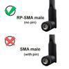 Rydocyee Dual Band WiFi Antenna Bluetooth Antenna for PC - 2 Pack view 3
