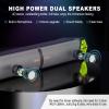 Smalody Gaming Speakers for PC, Computer Speakers for Desktop Monitor with Bluetooth, 2 in 1 Computer Speaker Soundbar, Can Be Split and Combined Freely view 2