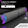 Smalody Gaming Speakers for PC, Computer Speakers for Desktop Monitor with Bluetooth, 2 in 1 Computer Speaker Soundbar, Can Be Split and Combined Freely view 4