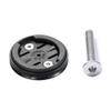 Cestbon Gravity Cap Computer Mount for Garmin Edge Wahoo Elemnt Mini Blot Roam Bryton Rider Stages Dash Bicycle Stem Headset Top Cap Mount Black view 1