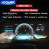 MOOKAKA Digital Dash Replacement gauges for Mercedes Benz Vito 2014-2021,car Digital Speedometer Head up Display,Easy Installation,LCD Screen,Oil Pressure Fuel Consumption Display Dashboard view 2