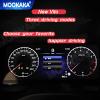 MOOKAKA Digital Dash Replacement gauges for Mercedes Benz Vito 2014-2021,car Digital Speedometer Head up Display,Easy Installation,LCD Screen,Oil Pressure Fuel Consumption Display Dashboard view 4