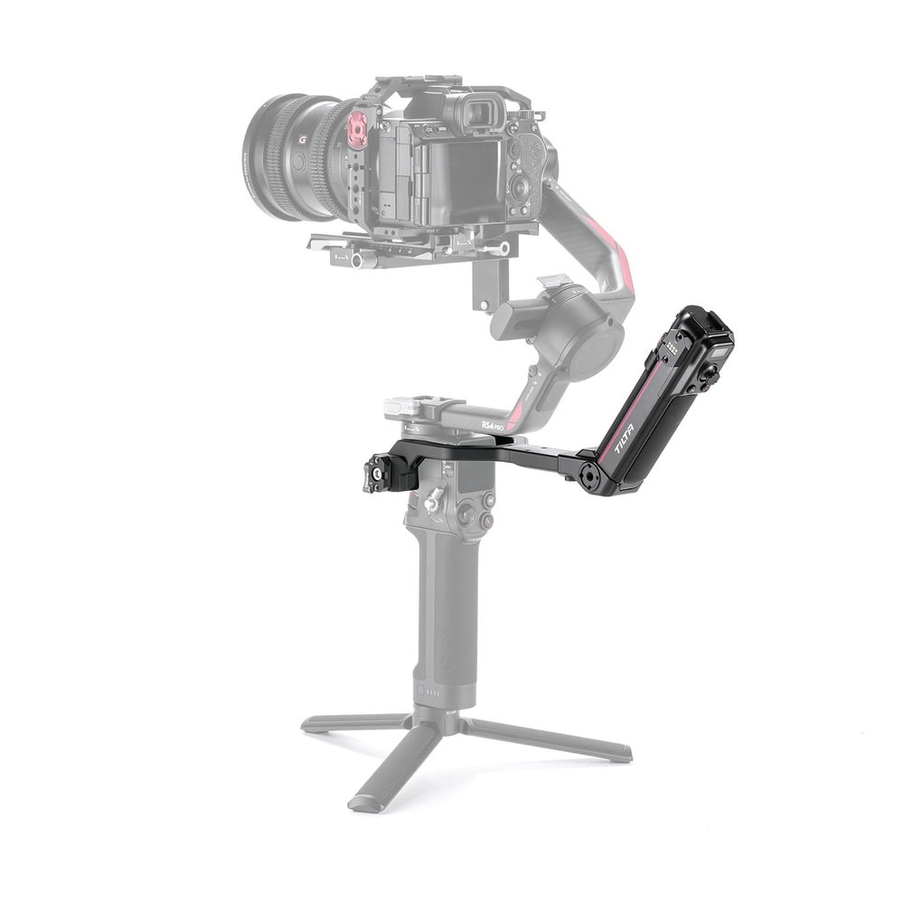 Tilta Advanced Rear Operating Control Handle Compatible with DJI Ronin, Wireless Focus Compatible with Nucleus Nano, Nucleus M, and DJI Wireless Focus Motor, Gimbal Powered, Low Mode | TGA-ARH2