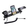 LLKUANG Center Console Car Phone Mount/Walkie Talkie Mount/Radio Mount for Toyot@ FJ Cruiser 2007-2021,Car Dash Panel Multifunctional Track Mobile Phone Holder,Navigation Bracket view 1