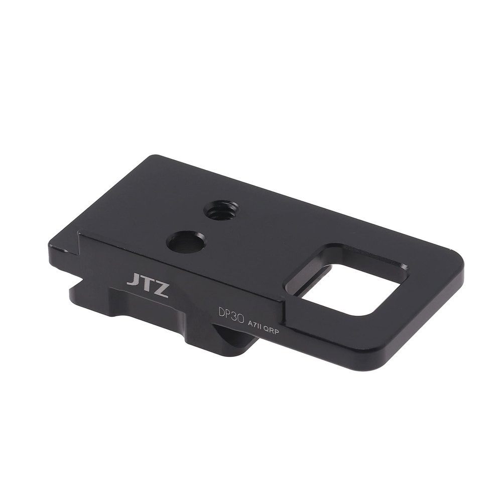 JTZ DP30 Quick Release Base Plate for Sony A7II A7RII A7SII Mirrorless Camera, Compatible with DP30 JL-JS7 Camera Cage Rig