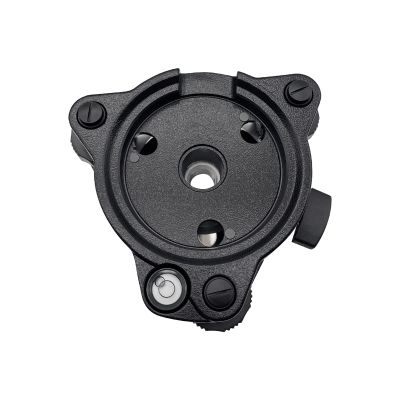 Black Three-jaw Tribrach Without Optical Plummet for Total Station GPS Surveying