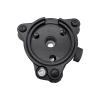 Black Three-jaw Tribrach Without Optical Plummet for Total Station GPS Surveying view 1