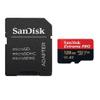 SanDisk Micro 128GB Extreme Pro Memory Card Works with Insta360 ONE RS 1-Inch 360, One X3 Action Camera (SDSQXCD-128G-GN6MA) Bundle with (1) Everything But Stromboli MicroSD Card Reader view 2