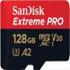SanDisk Micro 128GB Extreme Pro Memory Card Works with Insta360 ONE RS 1-Inch 360, One X3 Action Camera (SDSQXCD-128G-GN6MA) Bundle with (1) Everything But Stromboli MicroSD Card Reader view 3