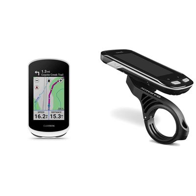Garmin Edge Explore 2 GPS Cycling Computer Bundle with Extended Out-Front Mount
