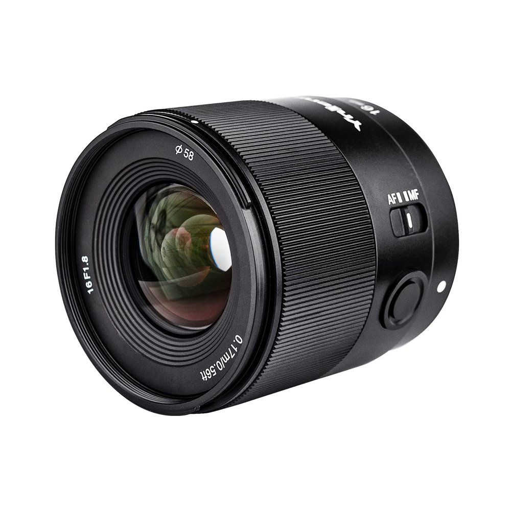 Yongnuo YN16MM F1.8S Lens for Sony E-Mount, 16mm Wide Angle Prime Lens, F1.8 Large Aperture APS-C Frame Auto Focus Lens