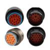 Cinnabar Multi-Purpose 1/2 Sets 18/19/33 Pin Authentic USA TE Deutsch Wiring HDP Series Male Female Connector HDP26-24-19SE/HDP26-24-18SE (Color : 19p Male, Package : 1 Set) view 2