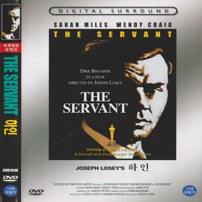 The Servant (1963) DVD Dirk Bogarde / Sarah Miles / Wendy Craig