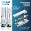 5 Pairs 1.25G BIDI SFP Single Mode Fiber Module Network Transceiver, LX SM 1310nm 1550nm 20km, Simplex LC Interface for Switch, Router, Firewall, Network Card, Media Converter etc view 3