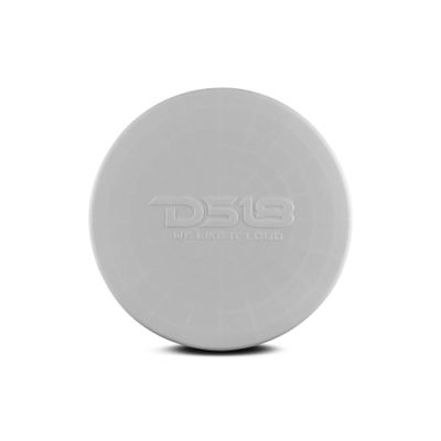 DS18 Hydro CS-10/WH 10" Silicone Marine Speaker Cover - Water, Dust and UV Rays Protection - Compatible with Tower Speakers - Great Durability - Special Edition (Pair)