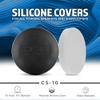 DS18 Hydro CS-10/WH 10" Silicone Marine Speaker Cover - Water, Dust and UV Rays Protection - Compatible with Tower Speakers - Great Durability - Special Edition (Pair) view 2