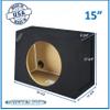 15" Single Sealed Sub Box Subwoofer Enclosure for Regular Cab Trucks Speaker Box view 2