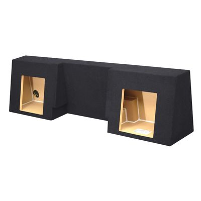 12" Dual Sub Box for Solo Baric Subs for Single Cab/Regular Cab Subwoofer Enclosure Speaker Box Ground Shaker