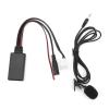POCREATION Car Audio Cable,DC 12V Car Audio Cable AUX Bluetooth 5.0 Adapter Replacement for Goldwing GL1800 view 4
