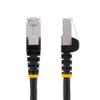 StarTech.com Category 6A LAN Cable / 3M / Black/LSZH (Low Smoke Zero Halogen) / 10GbE 500MHz/100W PoE++/S/FTP/ETL Certified/Snag Proof RJ45 Connector/Halogen Free CAT6A Wired LAN Network Ethernet view 2