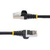 StarTech.com Category 6A LAN Cable / 3M / Black/LSZH (Low Smoke Zero Halogen) / 10GbE 500MHz/100W PoE++/S/FTP/ETL Certified/Snag Proof RJ45 Connector/Halogen Free CAT6A Wired LAN Network Ethernet view 3