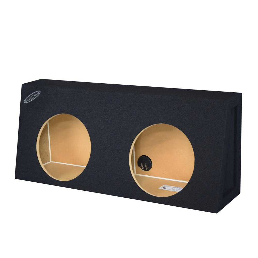 12" Dual Sealed Sub Box Subwoofer Enclosure for Regular Cab Trucks Speaker Box